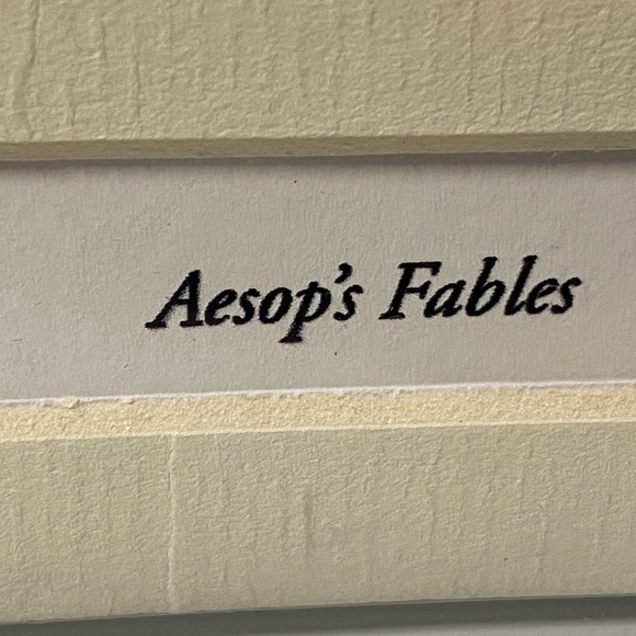 Aesop's Fables Lithograph Print - Picture 6 of 6